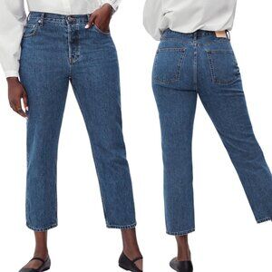 Everlane Women's Straight Leg Jeans - Blue